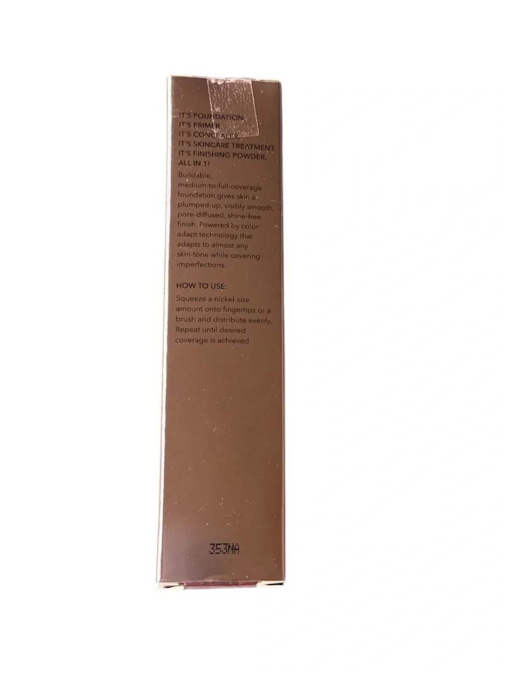 Nakery NIB Plumping Velvet Serum-Infused Foundation Shade Medium